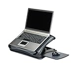 Aidata LD007P ノートパソコン冷却ラップボード (ブラック)