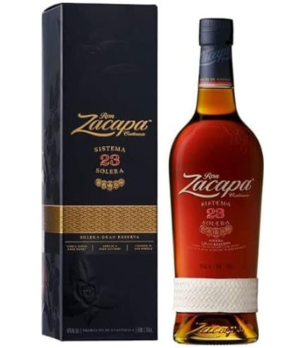 Amazon.co.jp: プレミアムラム酒 ロン サカパ 23 750ml × 1ケース / 6