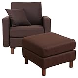 1人掛けソファ 1人用ソファ 布地 一人掛けカウチソファー オットマン付き カスタマイズソファ 1人掛け オットマン 送料無料