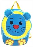 ファニーアニマル[子供用デイパック]キッズリュック/ライオン ゾウ ペンギン カニ 【ライオン 】