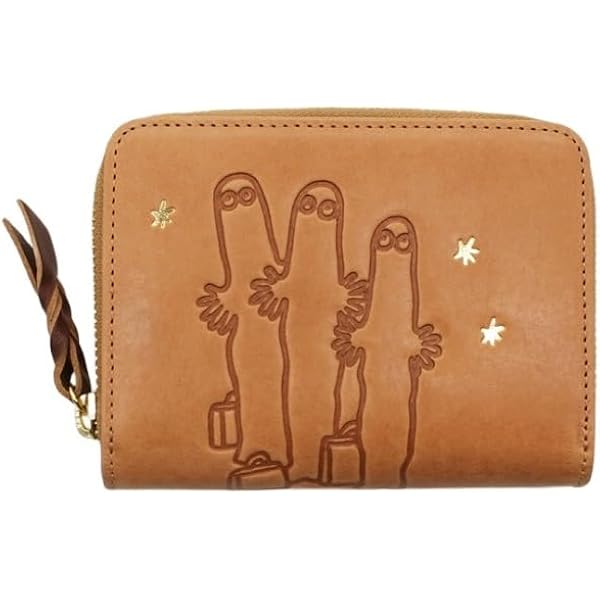 Amazon | [キソラ] ムーミン 二つ折り財布 刺繍シリーズ レディース