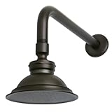 Kingston Brass P10ORBCK Victorian Brass Showerhead with 12-inch Shower Arm, Oil Rubbed Bronze [並行輸入品