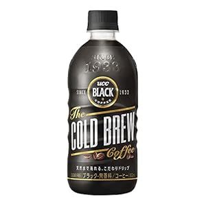 UCC ブラック コーヒー コールドブリュー 無糖 500ml×24本