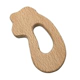 Baosity 全１０種類　歯の玩具　木製　おもちゃん　動物の形 - ナス