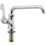 カクダイ 厨房用左ハンドル立形自在水栓 724-707-13QR