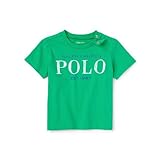 【アウトレット品】 ポロラルフローレン コットンPOLOグラフィック半袖Tシャツ グリーン (男の子12～24か月用) 12M [並行輸入品]