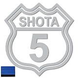 【エンブレム】【スキージー付き】名前ステッカー カッティングステッカー オリジナルステッカー ROUTE66風 文字だけ残る シール デカール 切り文字 オリジナル ステッカー 作成 アルファベット 数字 英字 車 自転車 バイク ポスト 看板 店舗 名前 表札 住所 チーム 屋外 防水 耐候 黒 白