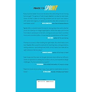 Sprint: How to Solve Big Problems and Test New Ideas in Just Five Days