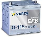 VARTA(バルタ) Dynamic EFB Q-115/115D23L 国産車用バッテリー アイドリングストップ車/充電制御車/標準車 <長期保証・メンテナンスフリー> Q-100/Q-105互換