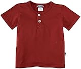 CityスレッドBaby Boys ' 2ボタンヘンリーTee ( Baby )レッド カラー: レッド