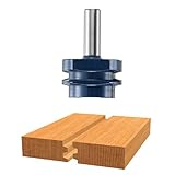 Bosch 84505M 1-7/8-Inch Diameter 1-3/32-Inch Cut Carbide Tipped Reversable Glue Joint Router Bit 1/2