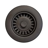 Houzer 190-9264 Sink Strainer for 3.5-Inch Drain Openings, Bronze [並行輸入品]