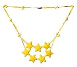 ComfyBaby Beads 'Falling Stars' Silicone Teething Necklace BPA Free - Sunshine Yellow by ComfyBaby B