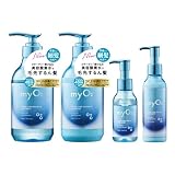 myO2 マイ・オーツー スリークモイスト ボトルセット シャンプー トリートメント ヘアオイル ヘアミルク (シャントリ+ヘアオイル、ヘアミルク)