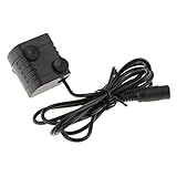 Homyl 小型　80-200L/H　調整可能　ソーラー　ウォーターポンプ　モーター　ファウンテンポンプ　5-12V