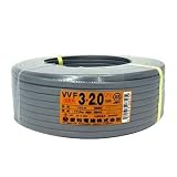 愛知電線:600Vビニル絶縁シースケーブル平形 ＜VVF3X2.0M＞ 型式:VVF3X2.0M100-I