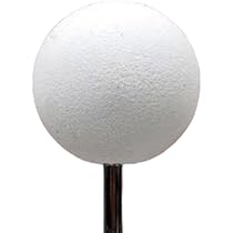 Amazon.co.jp: ホワイト アンテナトッパー アンテナボール USDM 約5cm