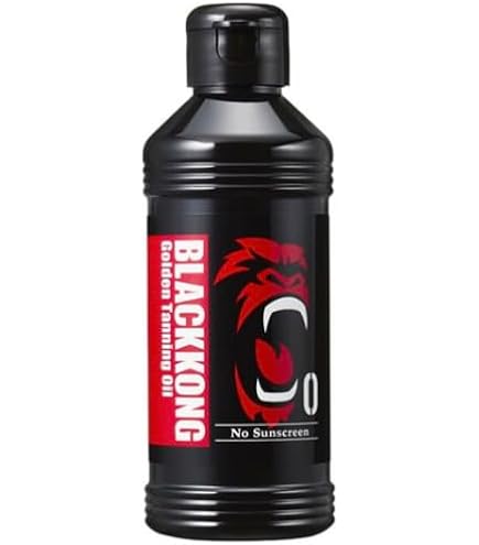 Amazon | ブラックコング ダークタンニングオイルSPF4 180ml BLACKKONG