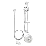 Speakman SM-6050-P Alexandria Anystream Handheld Shower Head with Hose, Shower Valve, Tub Spout and 