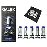 【P】交換用コイル for FreeMax GALEX PRO フリーマックス ギャレックス プロ 「GX-P Mesh コイル」 5個入り ＋FlavorKitchenオリジナルミニポーチセット/VAPE(ベイプ) (0.8Ω)