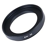 カメラレンズフードシェード EF 35mm F/1.8 レンズに適合 EW-52 フード逆取り付け用 ブラック