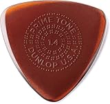 Dunlop 516R1.4 Primetone スモール トライスカルプテッド プレクトラ グリップ付き 1.4mm 12個/バッグ