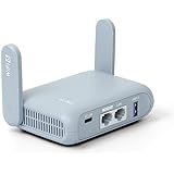 GL.iNet GL-MT3000 (Beryl AX) Pocket-Sized Wi-Fi 6 Wireless Travel Gigabit Router, Connect Public & Hotel Wi-Fi, Captive Porta