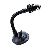 Perfk Gopro Hero 4/3 + スポーツカメラに対応　柔軟なアーム付き　サクションカップ　マウントホルダー　互換性