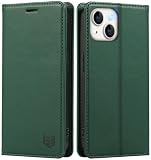 FeeY iphone14 ケース 手帳型 iphone14 手帳 ケース 耐衝撃TPU素材カード収納 マグネット内蔵 スタンド機能付き アイフォン14 携帯カバー 全面保護 あいふおん14 スマホケース 6.1インチ対応 グリーン