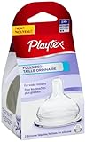 Playtex Full-Sized Nipple, Medium Flow, 2-Count by Playtex (English Manual)