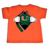 NCCA幼児用スーパーヒーロー半袖Tシャツ オレンジ