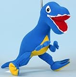 Springy T Rex Dinosaur Animal Brightly Coloured Mobile by Panopoly