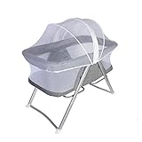 ミニベビーベッド折りたたみ式多機能ベビーベッドポータブルベビーベッド新生児リムーバブルベッドネット旅行ベッド