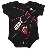 NBA Miami Heat幼児「Fanatic」バスケットボールクリーパー、12ヶ月