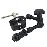 Eoogere 7インチ マジックアーム＆スーパークランプ DSLRカメラリグ LCDモニター LEDライト フラッシュライト用