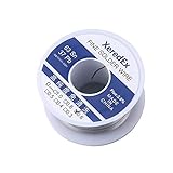 Saikogoods XeredEx 0.6mm 2％フラックススズ鉛ロジンロールコアシルバーはんだワイヤー溶接はんだ付け修理ツールリール溶融キット63％Sn
