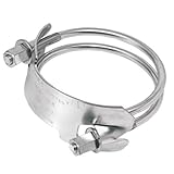 サクションホースバンド パワーロックバンド 右巻 ステンレス製(材質：SUS) 呼径100mm