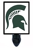 Night Light – Spartanヘルメット – MSU – ミシガン州状態大学LED Night Light