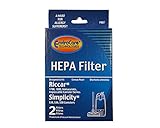 Odour Neutralising Riccar 1700, 1800 HEPA And Charcoal filter Set Also Will Fit Simplicity Models S3