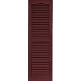 Vantage 0114047989 14X47 Louver Arch Shutter/Pair 989, Cranberry [並行輸入品]