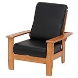 不二貿易 リクライニングソファ 1人掛け 幅80cm ブラック 97122