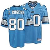 Detroit Lions # 80 Rogersレプリカジャージー