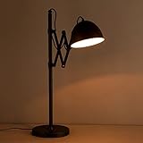 HAIZHEN デスクライト アメリカンカントリーレトロスケーラブルクリエイティブ人格テーブルランプオフィスデスクスタディテーブルランプ