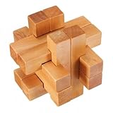 ビンデージ 3D YX835 木製 ブレーン ティーザー パズル ゲーム トイ 並行輸入品