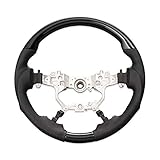 純正交換ステアリング アルファード/ヴェルファイア ALPHARD/VELLFIRE 30系 ランドクルーザープラド 150系後期 クラウン210系 ガングリップタイプ ハンドル カスタムパーツ (カーボン調)