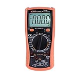 デジタルマルチメーターTrue RMS 2000UFコンデンサ温度測定メーター