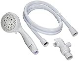 Waxman Consumer Products Group 8065000 White Handheld Showerhead