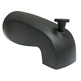 LASCO-Simpatico 82291OB Bath Tub Slip Fit Diverter Spout Fits 5/8-Inch Outside Diameter, Dark Oil Ru