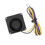 ブロワーファン,JUANZI 4010ブラシレス送風機冷却ファンターボファン40 * 40 * 10mm 24V DC（ボールベアリング付）CR-8S Ender 3 3DプリンタHotend Extruder用2Pinコネクタ
