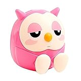 xrpowクリエイティブかわいいフクロウ電話ホルダースタンド貯金箱コイン保存お金ボックスGood Gift ピンク OWL-Stand-XR-PK